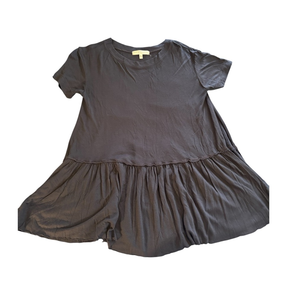Truly Madly Deeply Dark Blue Short Sleeve Top